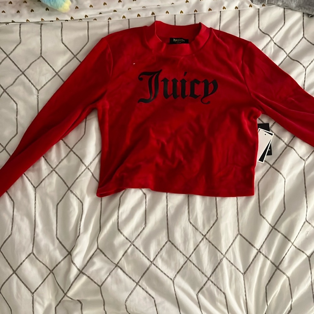 Juicy couture x black label long sleeve shirt